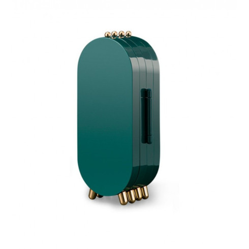 Šperkovnica - organizér na bižutériu, zelený