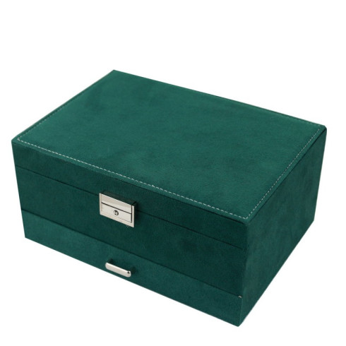 Šperkovnice - organizér na bižuterii, zelený