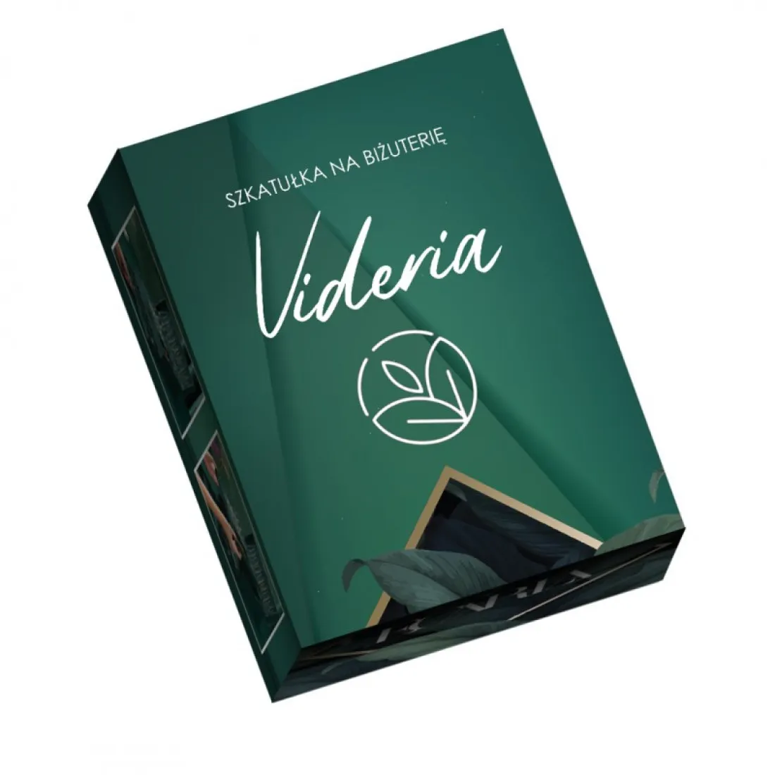 Šperkovnice - organizér na bižuterii, zelený