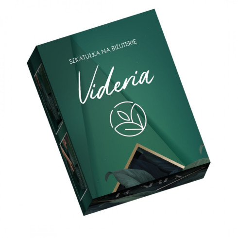 Šperkovnice - organizér na bižuterii, zelený