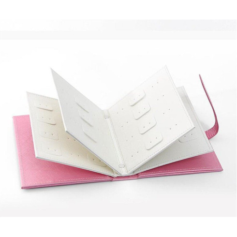 Šperkovnica v dizajne knihy - ružová