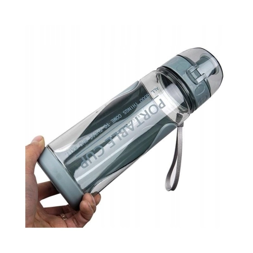 Športová fľaša na vodu 600 ml - modrá