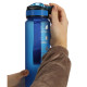 Sportovní láhev na vodu s denním časovačem 1L - modrá