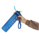 Športová fľaša na vodu s denným časovým plánovačom 1L - modrá