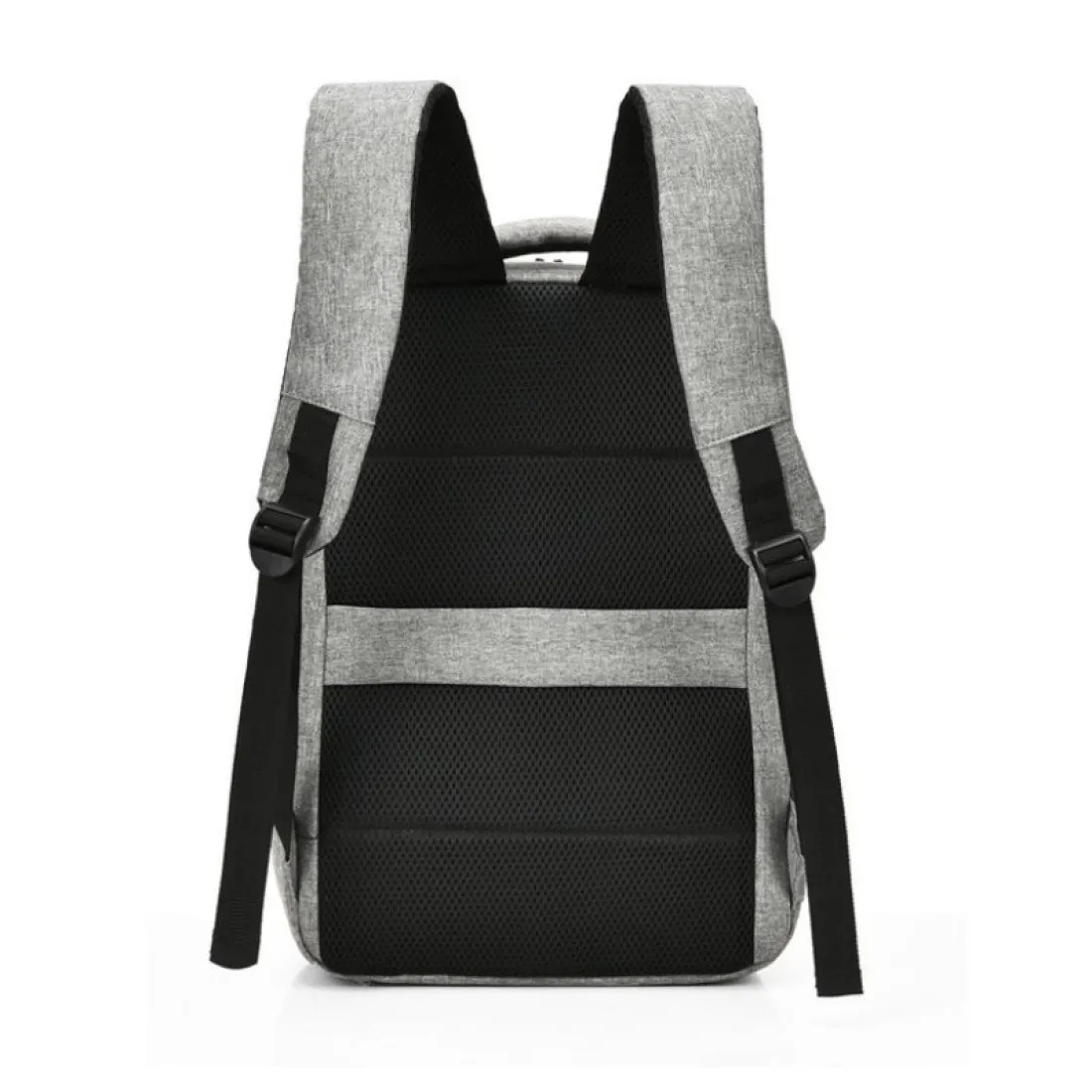 Sportovní batoh na notebook USB - šedý