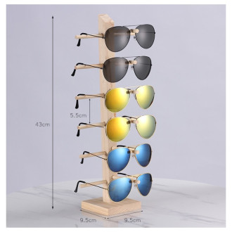 Stojan na brýle - 6 úrovní