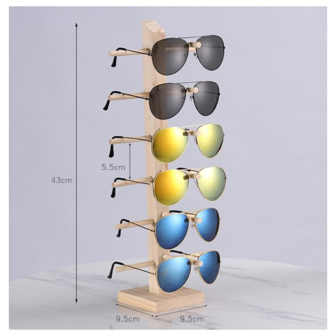 Stojan na brýle - 6 úrovní