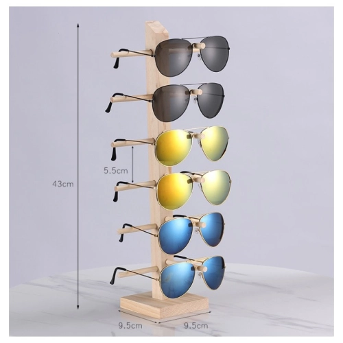 Stojan na okuliare - 6 úrovní