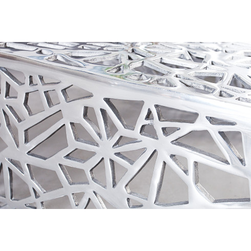 Stylový konferenční stolek Silver - 60 cm