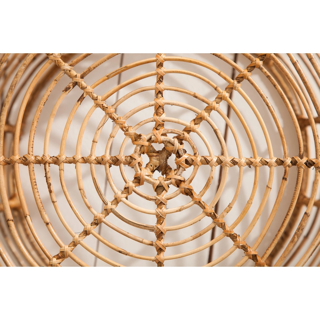 Štýlový ratanový stolík Bamboo Lounge - set 3 ks