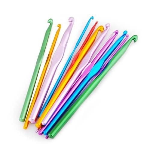 Súprava na háčkovanie, 12 ks