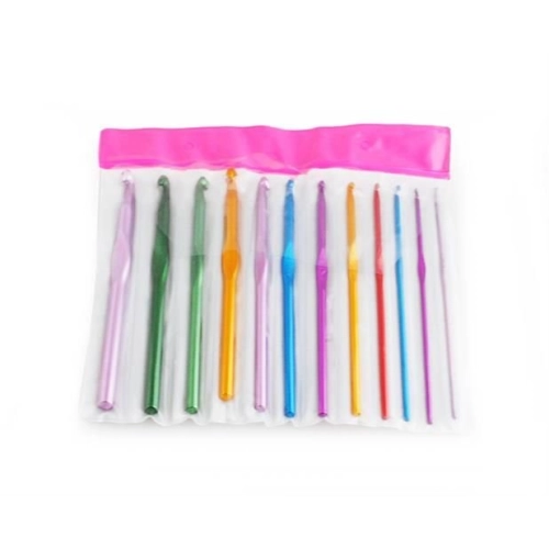 Súprava na háčkovanie, 12 ks