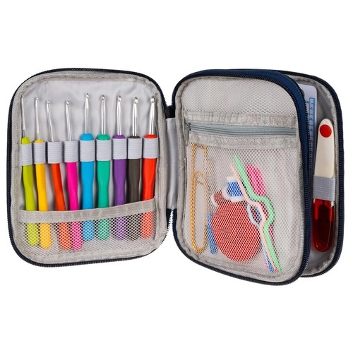 Súprava na háčkovanie, 85 ks