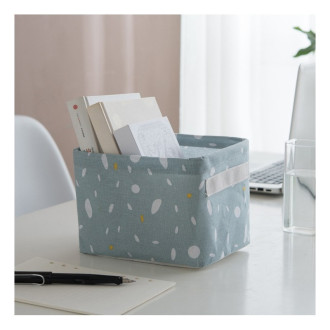 Textilný úložný organizér - modrý