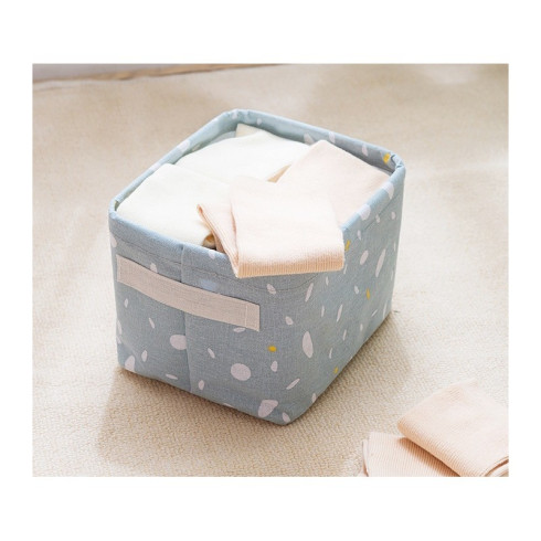 Textilný úložný organizér - modrý