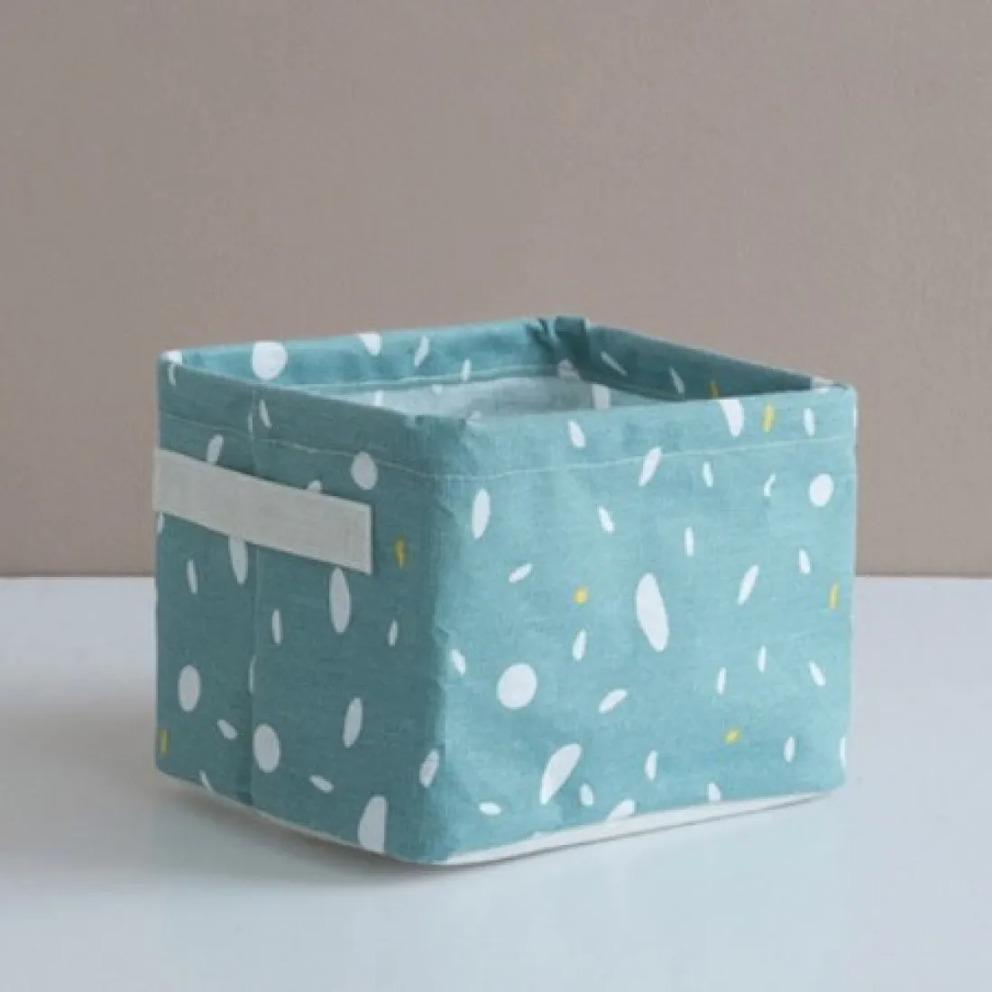 Textilní úložný organizér - tyrkysový