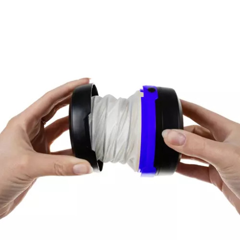 Turistická lampa - skladacia 2v1