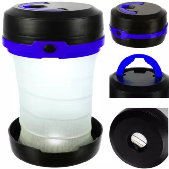 Turistická lampa - skladacia 2v1