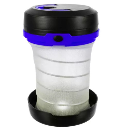Turistická lampa - skladacia 2v1