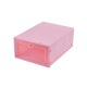 Úložný box na topánky -  ružový, 5 ks