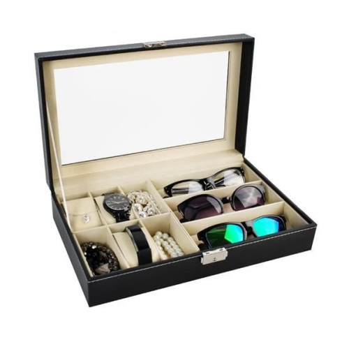 Úložný box, organizér na hodinky a brýle