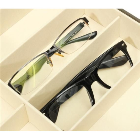 Úložný box, organizér na okuliare - pre 8 ks