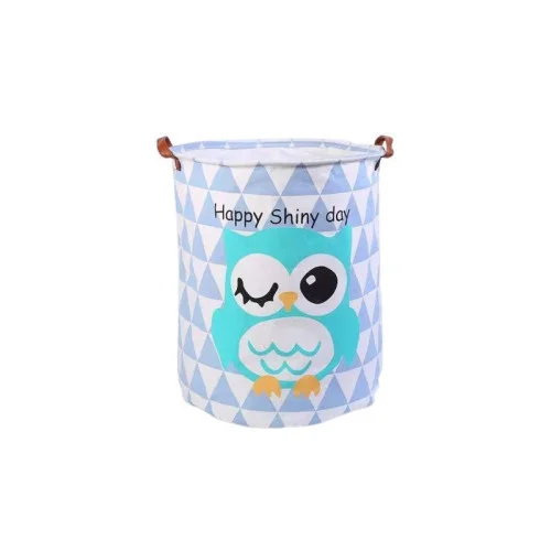 Úložný koš na hračky / prádlo 45 cm - sova