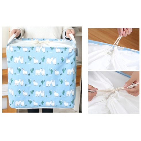 Úložný kôš so šnúrkou na stiahnutie