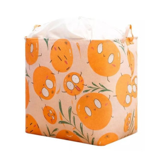 Úložný organizér na bielizeň / hračky - oranžový