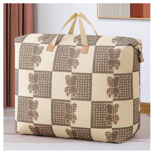 Úložný organizér na oblečenie - taška XXL, hnedá