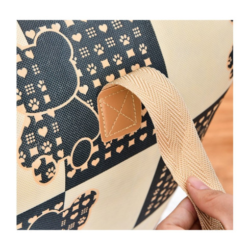 Úložný organizér na oblečenie - taška XXL, hnedá