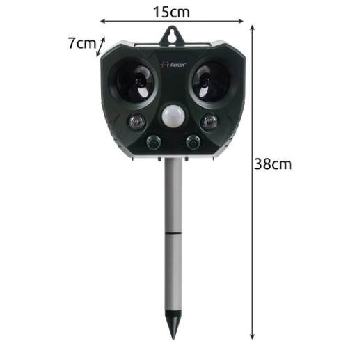 Ultrazvukový odpudzovač zvierat, hlodavcov a vtákov