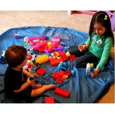 Vak na hračky - modrý