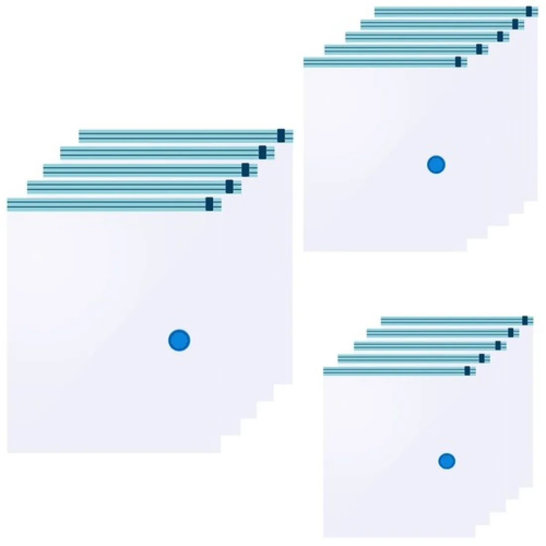 Vakuový pytel - sada 15 ks, 3 velikostí