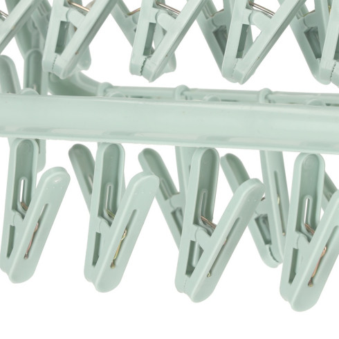 Vešiak na ponožky a spodné prádlo - 32 štipcov