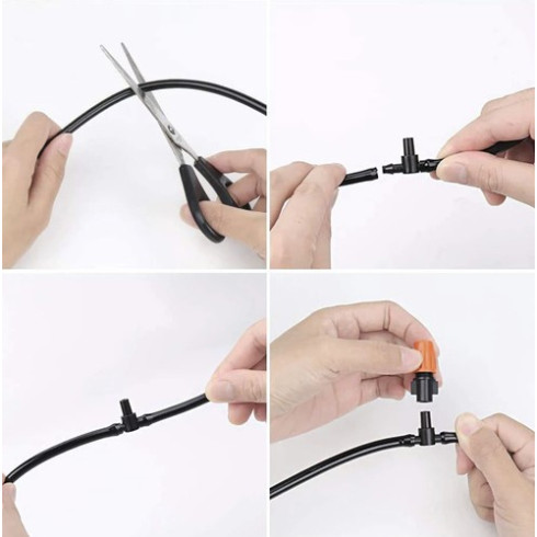 Vodná hmla 20 trysiek, 20 m