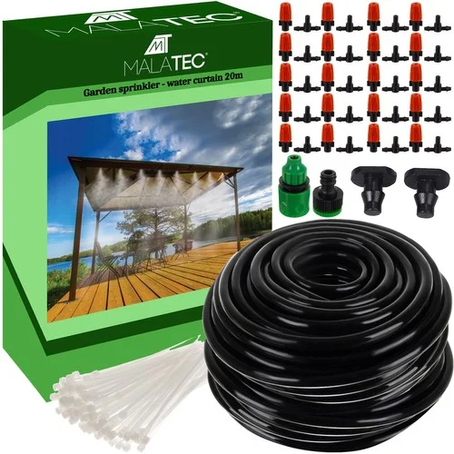 Vodná hmla 20 trysiek, 20 m