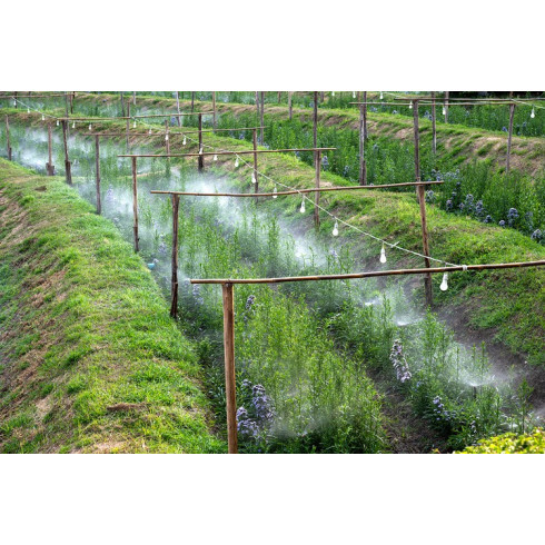 Vodná hmla 20 trysiek, 20 m