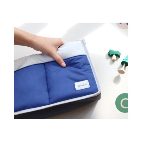 Závěsný organizér na kočárek - modrý