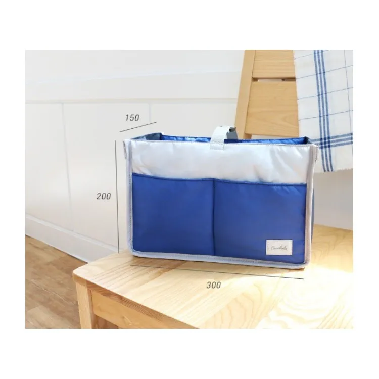 Závěsný organizér na kočárek - modrý