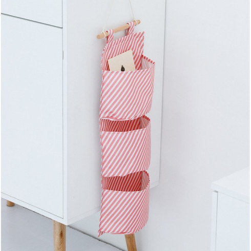 Závesný organizér na kuchynské potreby a hračky - kvety