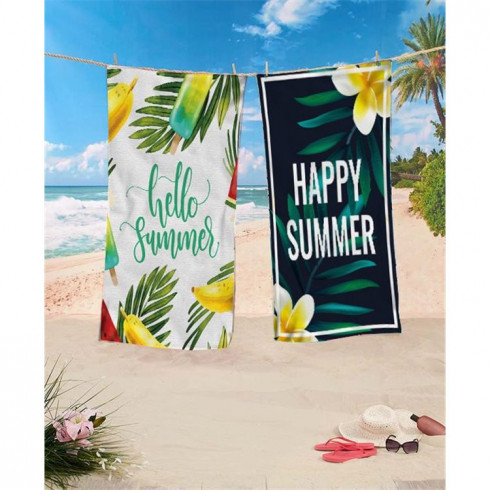 Plážová osuška Hello Summer 150x70 cm