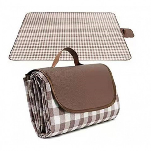 Plážová/pikniková nepremokavá skladacia podložka XXL 145x200 cm