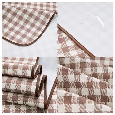 Plážová/pikniková nepremokavá skladacia podložka XXL 145x200 cm