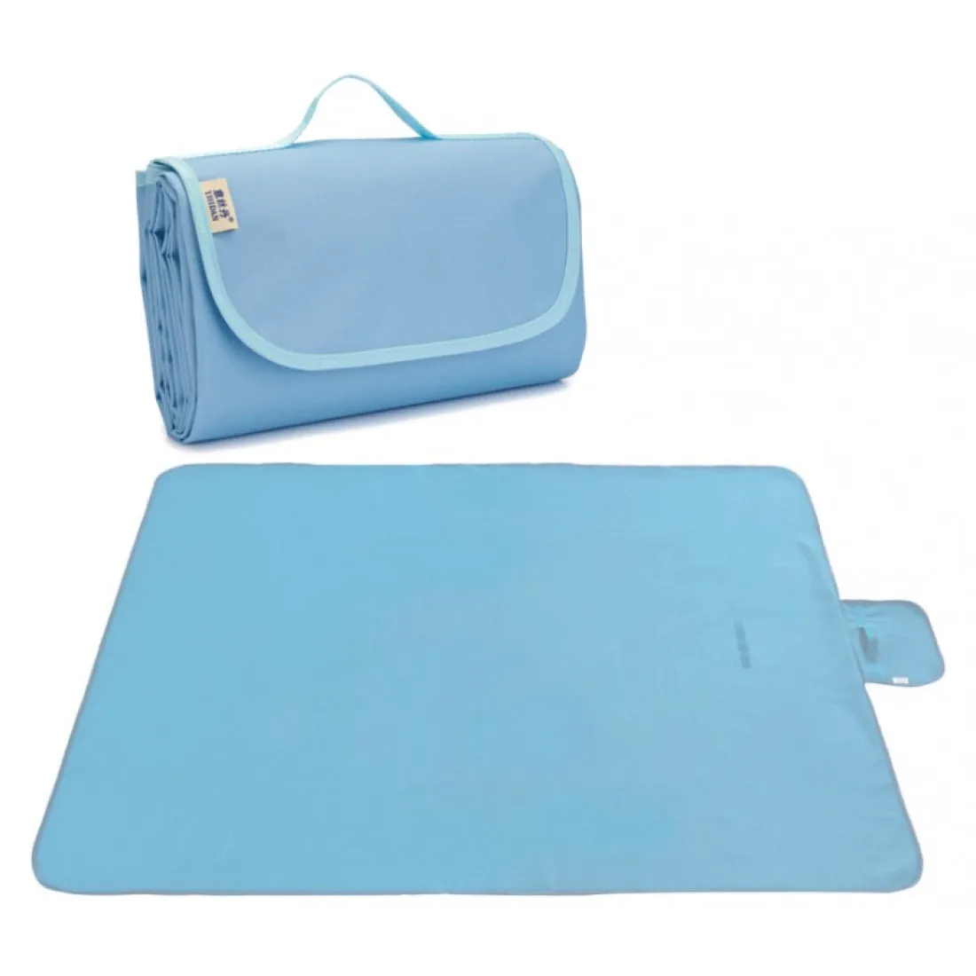 Plážová/pikniková nepremokavá skladacia podložka XXL 145x200 cm