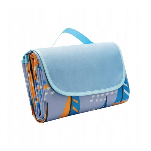 Plážová/pikniková nepremokavá skladacia podložka XXL 145x200 cm