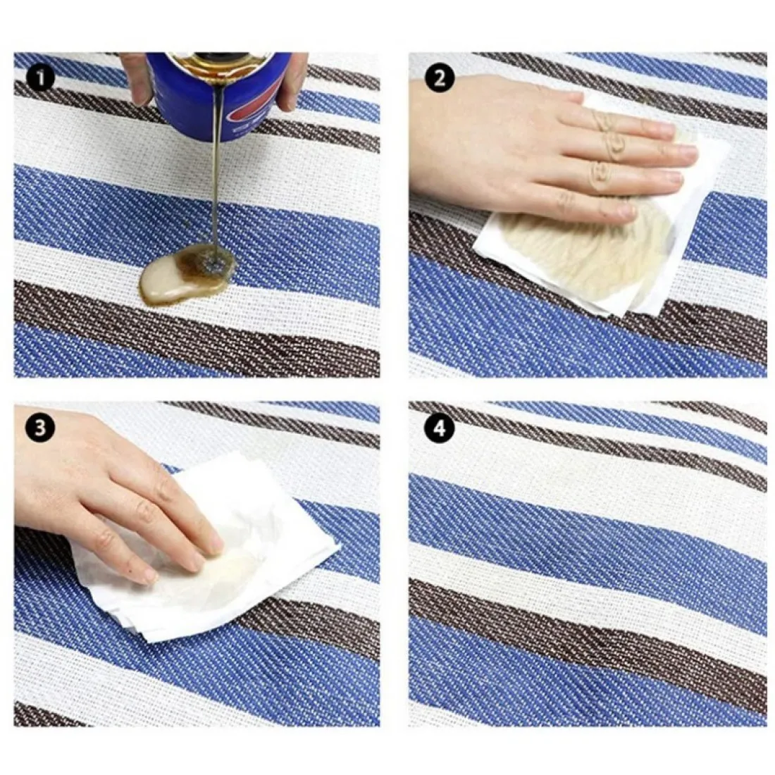 Plážová/pikniková nepremokavá skladacia podložka XXL 150x200 cm