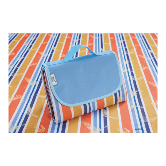 Plážová skladacia deka - karimatka farebná