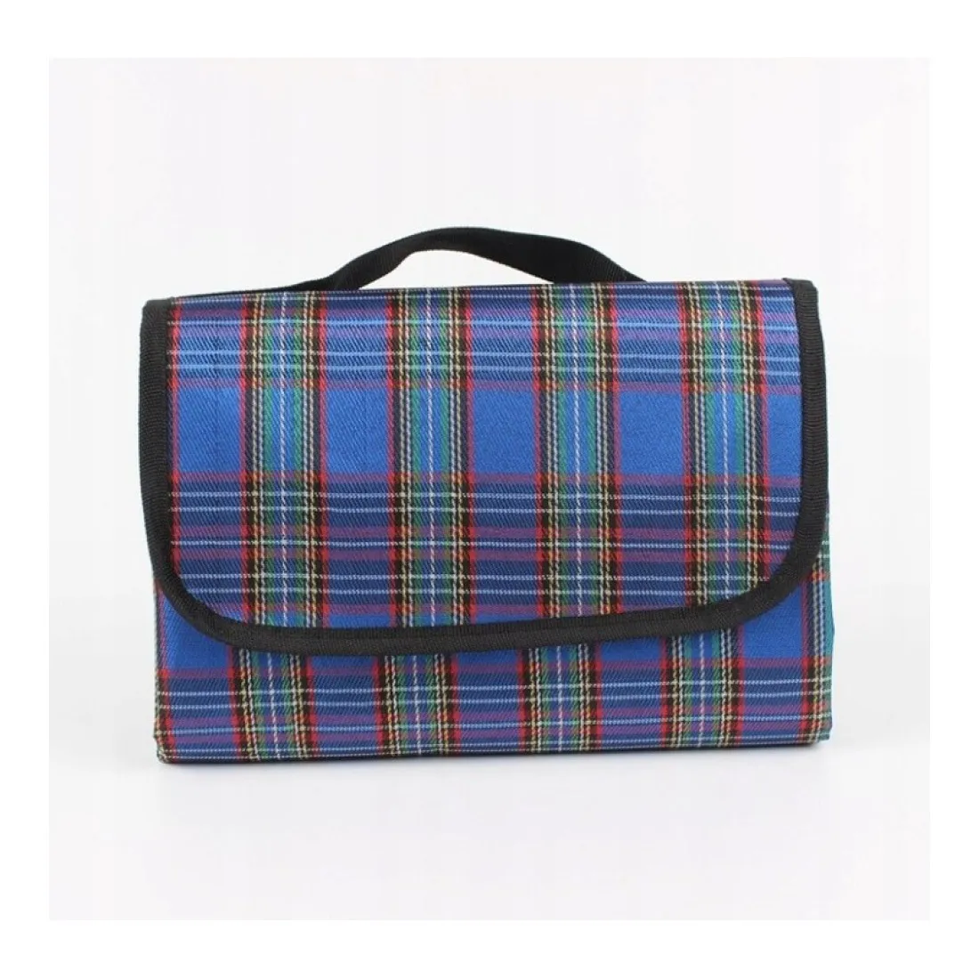 Plážová skládací deka - karimatka modrá