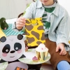 Párty sada Safari – krabičky na chipsy, popcorn a taštičky na sladkosti, 12 ks